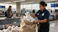 CBP Seizes 440 Pounds Of Unprocessed Cotton At Virginia’s Dulles Airport