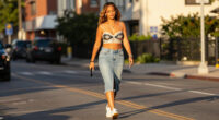 Rihanna Introduces A New Fashion Statement—the Skean (Skirt-Jean)