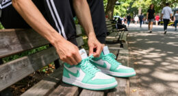 JAIDE's Minty-Fresh Jordan Sneaker Is A Feeling