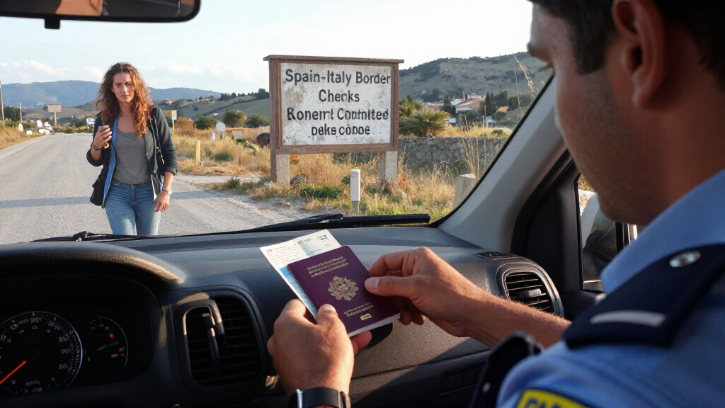 Spain-Italy Border Checks Continue As Travel Restrictions Are Extended