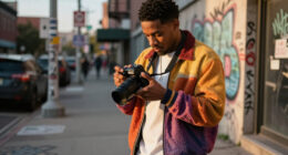 StreetSnaps: Brooklyn’s Jorge "Gitoo" Wright Masters The Art Of Proportion And Earth Tones