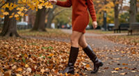 7 Ways To Make Dresses And Knee-High Boots Your Fall Uniform