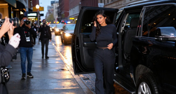 Kylie Jenner Heads Out After Dark With KHY